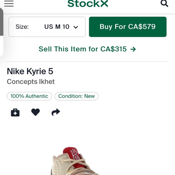 Nike Kyrie 5 Concepts Ikhet Kyrie Irving Collaboration - Picture 15 of 15